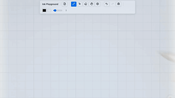 animated gif of Drumink usage